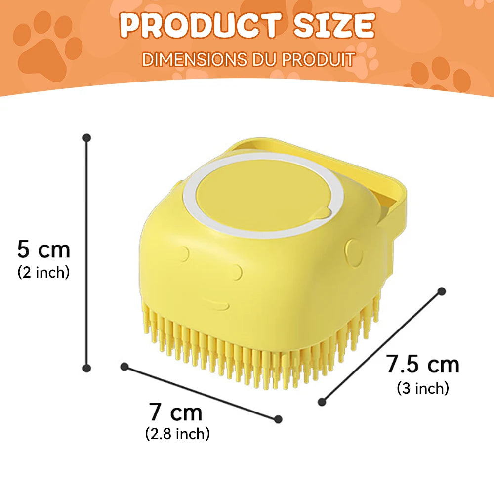 Dog and Cat Bathing Brush