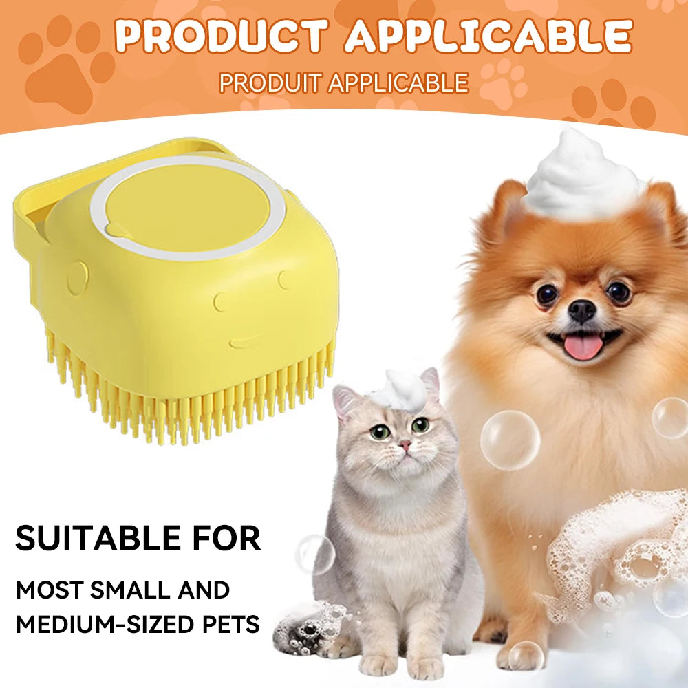 Dog and Cat Bathing Brush